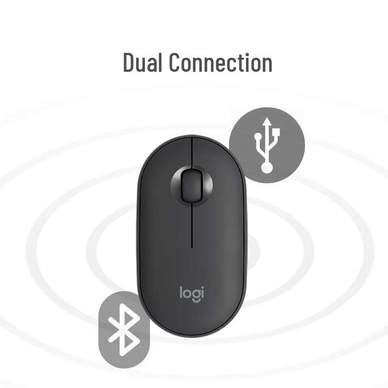 Logitech Pebble M350 Wireless Bluetooth Mouse