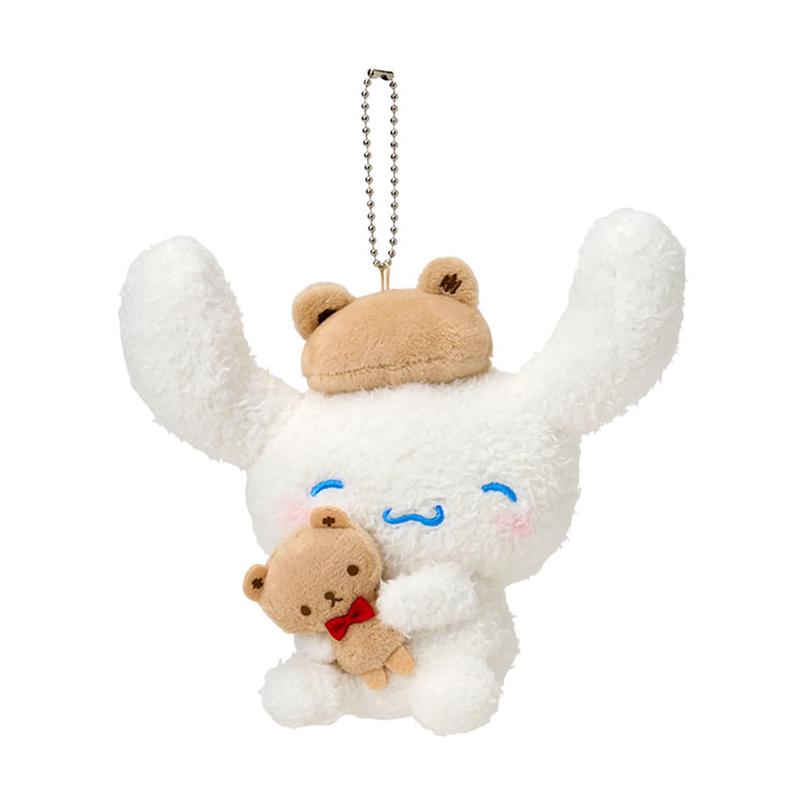 

Sanrio Mascot Holder Cinnamoroll Ages 6 and 012556 (with Kuma-san) Brown, Up,