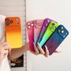 Applicable To Apple 17promax Mobile Phone Case 16 Gradual Change Liquid Magnetic Suction Two-color iPhone13/14 Lens Film 15