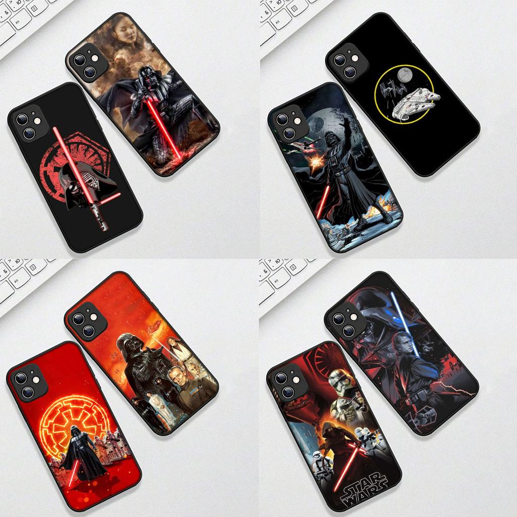 Hülle für Apple iPhone 17 Pro XS Max Air 6 7 8 Plus 5 + SE 2022 SE2 16E Hülle Handyhülle Darths Yodas Sterne j-Jedis Vader Kriege