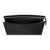 Louis Vuitton Pochette Voyage MM Černá Monogram Eclipse Plátno Pánské Taštičky M61692
