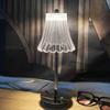 Acrylic Atmosphere Lamp Rechargeable Touch Control Decorative Night Lights Adjustable Dimmable for Home Furnishing Decoration