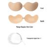 Breathable Thin Mango Cup Invisible Breast Stickers for Small Chest