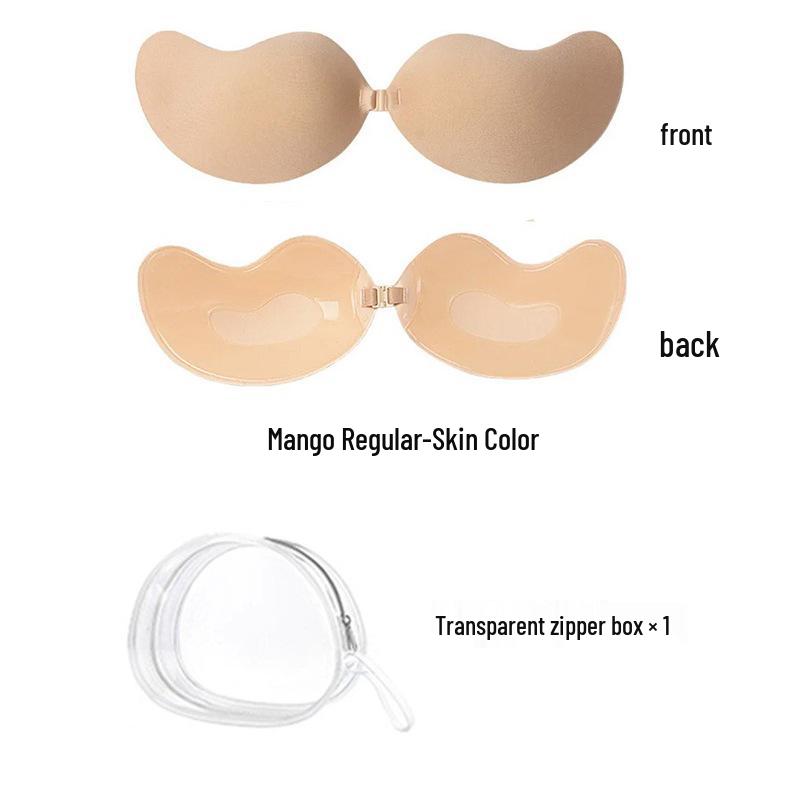 Breathable Thin Mango Cup Invisible Breast Stickers for Small Chest