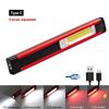 Flashlights Portable LED Light 5 W Waterproof Magnetic Light 5 Levels Rechargeable Small Pocket Penlight Reading Light