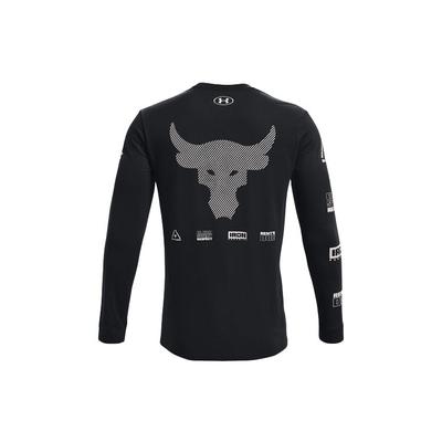 Project Rock Brahma Bull Trainings-Langarmshirt Herren Tops Schwarz 1367115-001