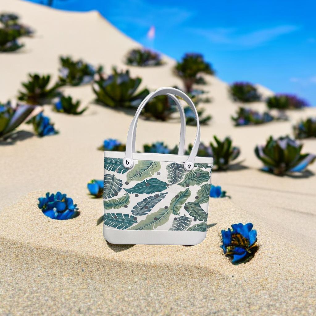 

Водонепроницаемая и износостойкая сумка для плавания на пляже EVA с отверстиями, ультралегкая дорожная сумка для хранения, мягкая и вместительная, рождественская 28x11x21cm