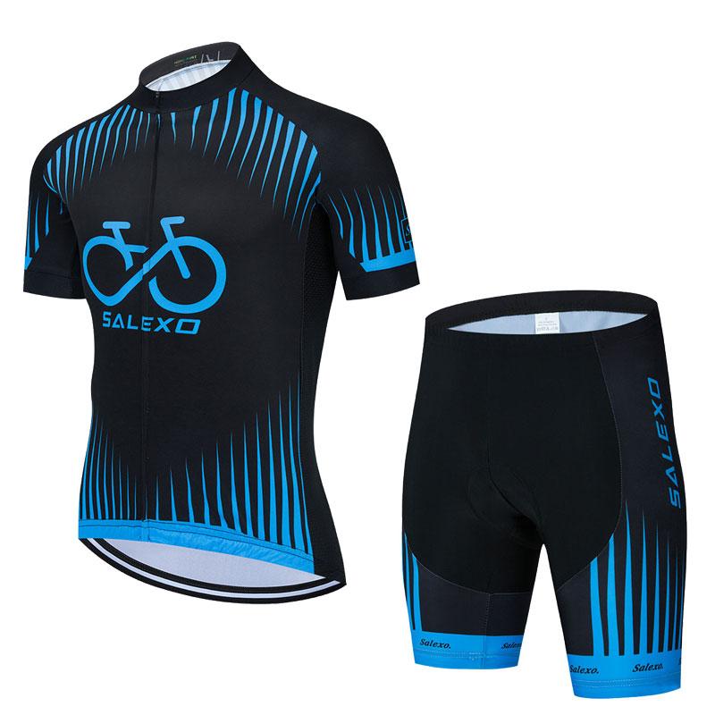 2026 Summer Breathable Cycling Suit Set Men New Short Sleeve Road Team Bicycle Jersey Cycling Clothing Bib Shorts Suits Bike Wear Clothes