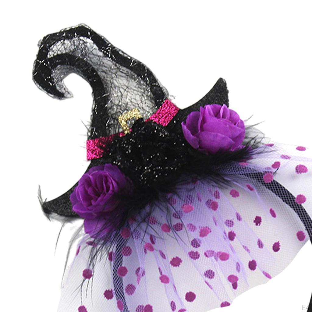 Halloween Hat Headband Hair Hoop for Party Cosplay Carnival