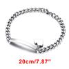Individuell gravierte Armbänder für kleine Mädchen, personalisierter anti-allergischer Edelstahl-Balken Schmuck für Mädchen und Jungen