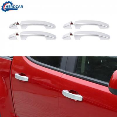 8* Silver Door Handle Decor Cap Trim Cover For Chevy Colorado/GMC CANYON 2014-22