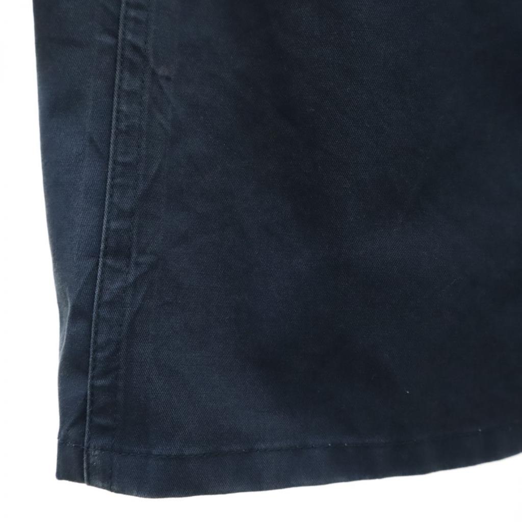 Barbour Corduroy Collar Long Coat 12 Navy Women Used