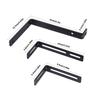 2 Pieces Whirling Hook Plant Hook Space Saving Flower Holder Iron Hanging Flower Pot Shelf Modifiable For Balcony Garden