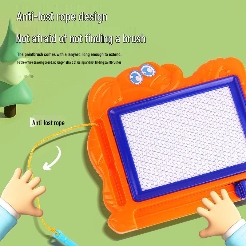 Cartoon Elephant Magnetic Drawing Board - Colorful Kids' Doodle Toy
