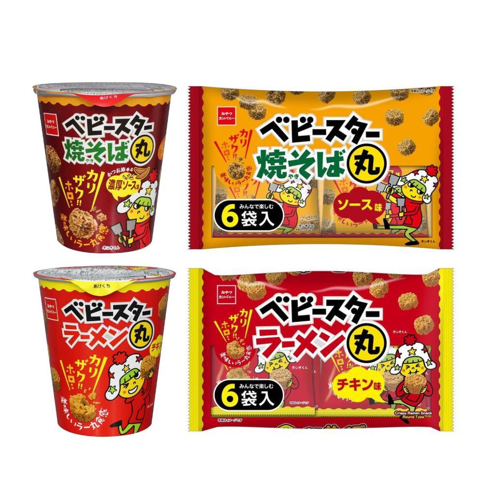 

Япония Oyazuka Company Baby Star (Рамен Мару со вкусом курицы / Якисоба Мару со вкусом соуса) Yakisoba Maru Thick Sauce/59g