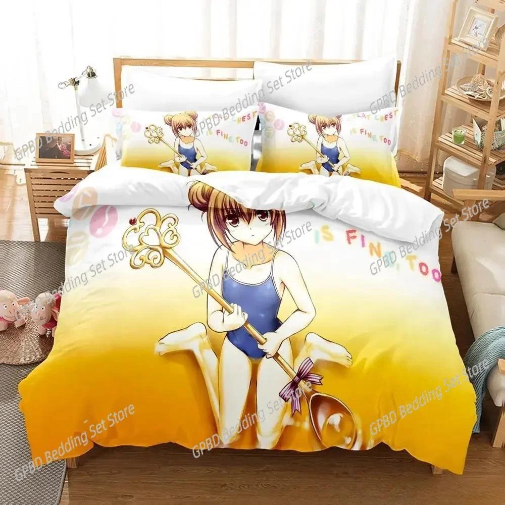 Toradora Bedding Set Single Twin Full Queen King Size Bed Set Adult Kid Bedroom Duvet cover Sets 3D Print Anime Bed Sheet Set