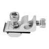 Pack of 4 Aluminum Solar Grounding Clamps  with Adjustable Screws & strong  Design Easy to Use for Photovoltaic Panel