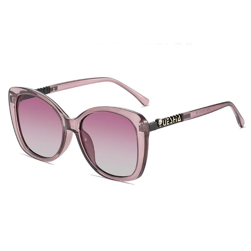 New Trendy Rhinestone Square Sunglasses for Women - High-End, UV Protection, Polarized