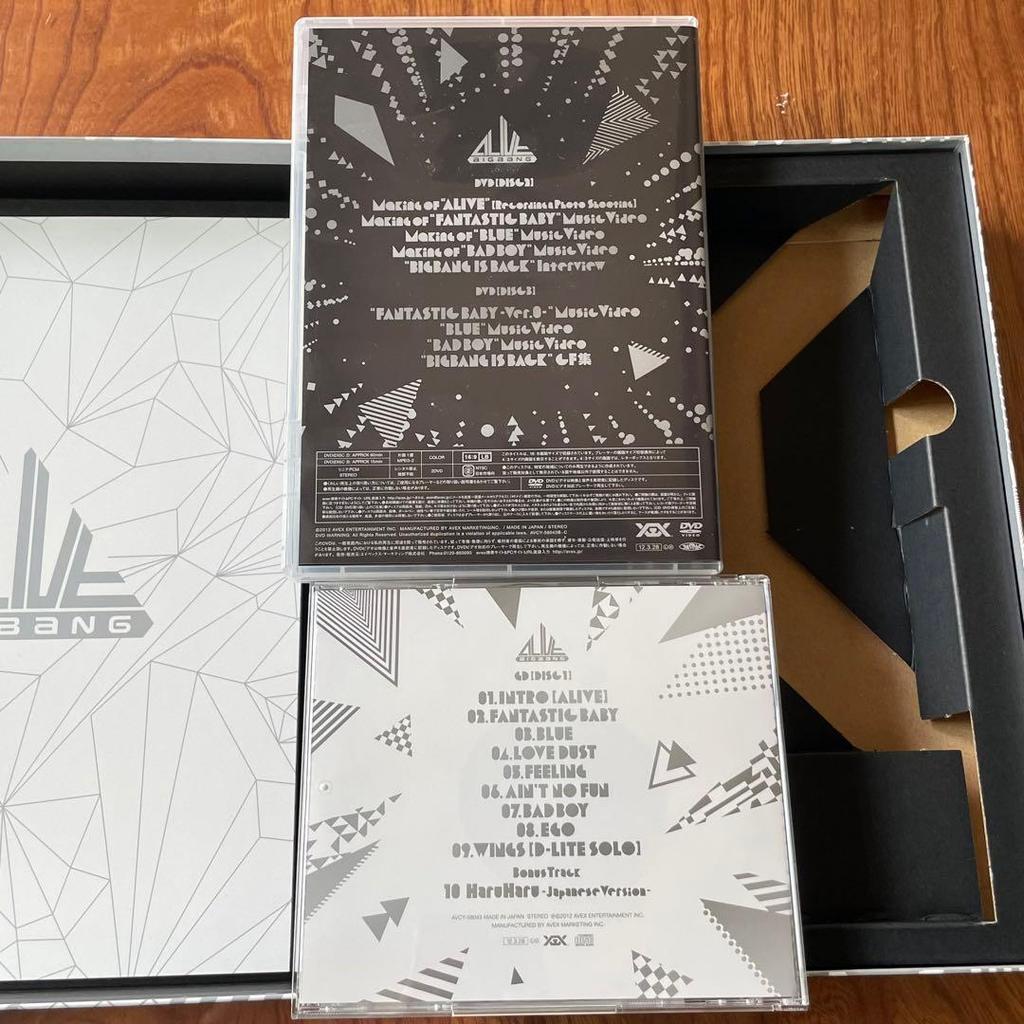 [USED] BIGBANG ALIVE Complete Edition G-DRAGON First Press Limited Edition