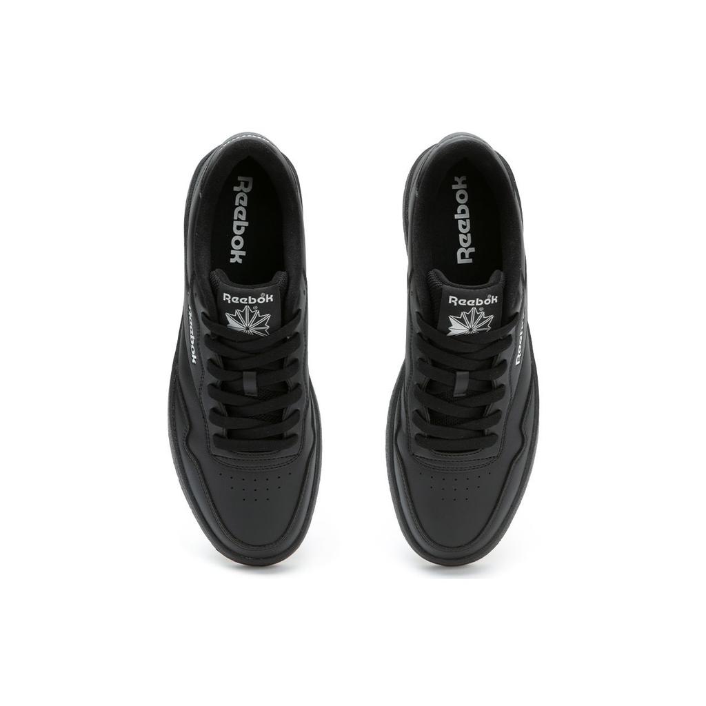 Reebok Court 1000 Comfortable Versatile Trendy Casual Shoes Low Top Skate Shoes Unisex sneaker Black 24FRC907U2GH0