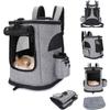 Pet Backpack - KITYTETY - Foldable - Oxford 600D - Breathable - Side Pockets