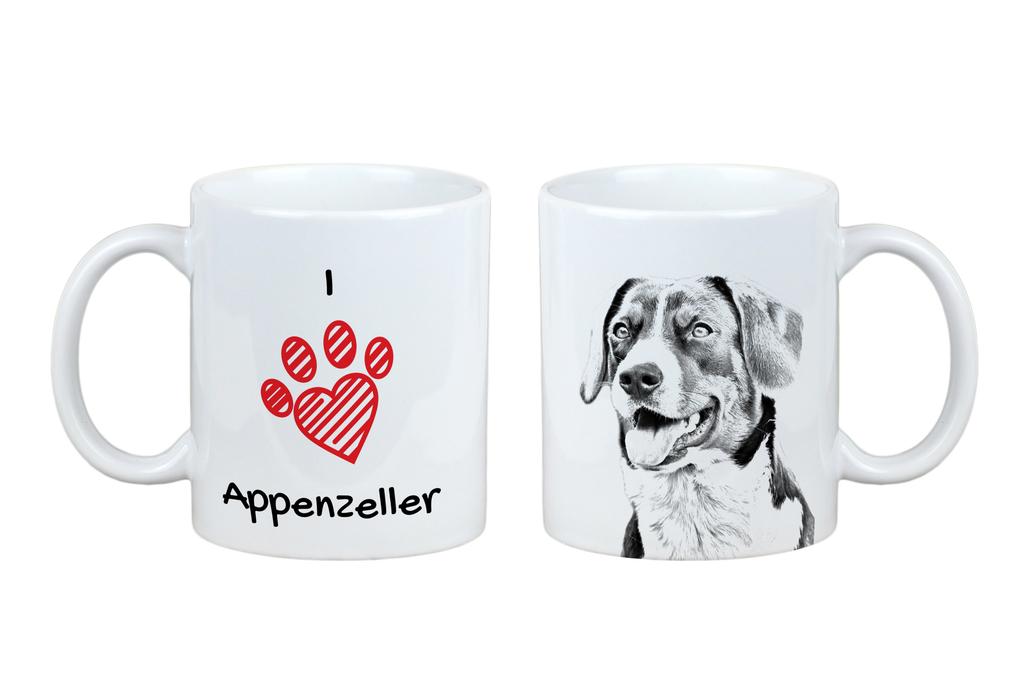 Appenzeller - Tasse mit Hund, niedliche Tasse mit Grafik, ein Geschenk mit Ihrem Foto von der Marke Art-Dog