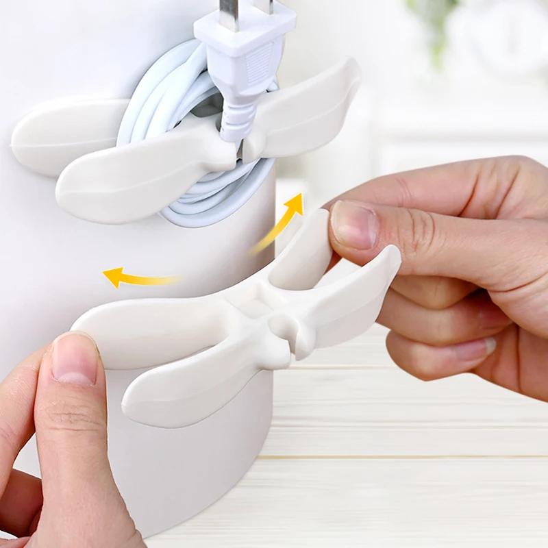6pcs Cord Winder Organizer for Kitchen Appliance Cord Wrapper Cable Management Clip Holder for Air Fryer Coffee Machine Fixer