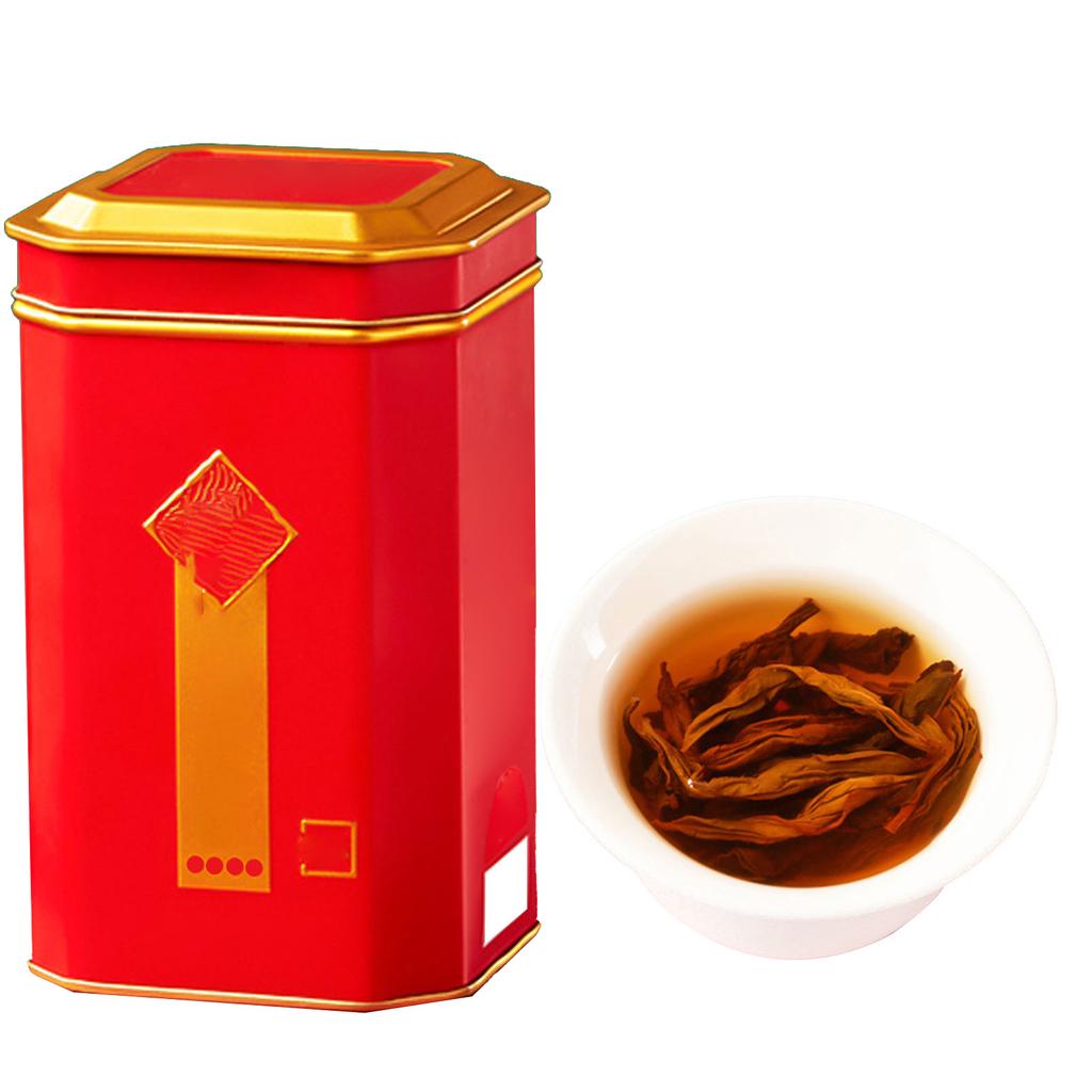 Dahongpao Tea 116g Net Content Mellow Sweet High Fragrance Loose Leaf Tea with Delicate Canister