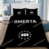 Omerta Maes Duvet Cover Pillowcase Bedding Set Adult Girls Boys Bedroom Decoration Children Single Double King Size Luxury Gift