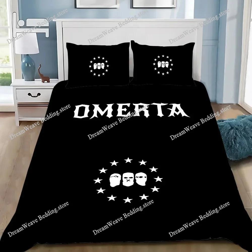 Omerta Maes Duvet Cover Pillowcase Bedding Set Adult Girls Boys Bedroom Decoration Children Single Double King Size Luxury Gift
