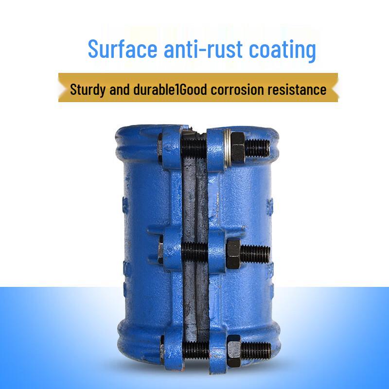 DN25 Cast Iron Heating Pipe Repair Clamp