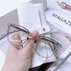 Japanese & Korean Retro Prescription Eyeglass Frames for Men & Women - Trendy Literary Style with Plain or Custom Lenses