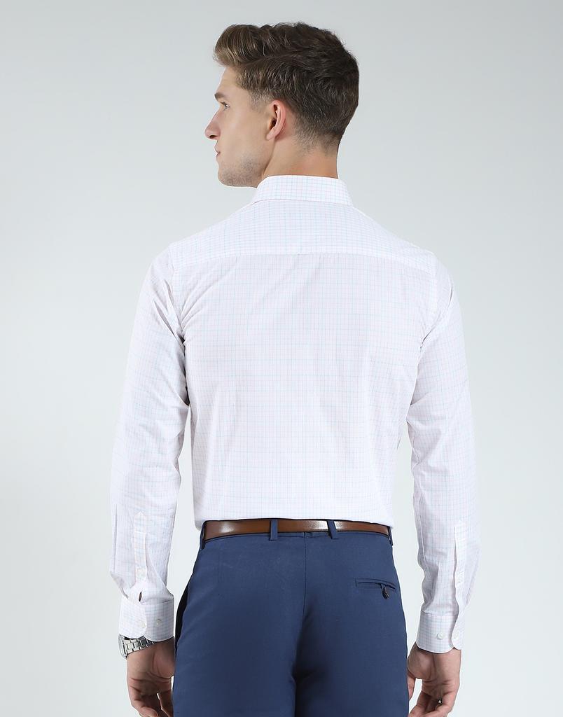 Men's Regular Fit Checkered Shirt | Full Sleeves | Spread Collar | Front Pocket | Stylish & Casual Shirt for Men