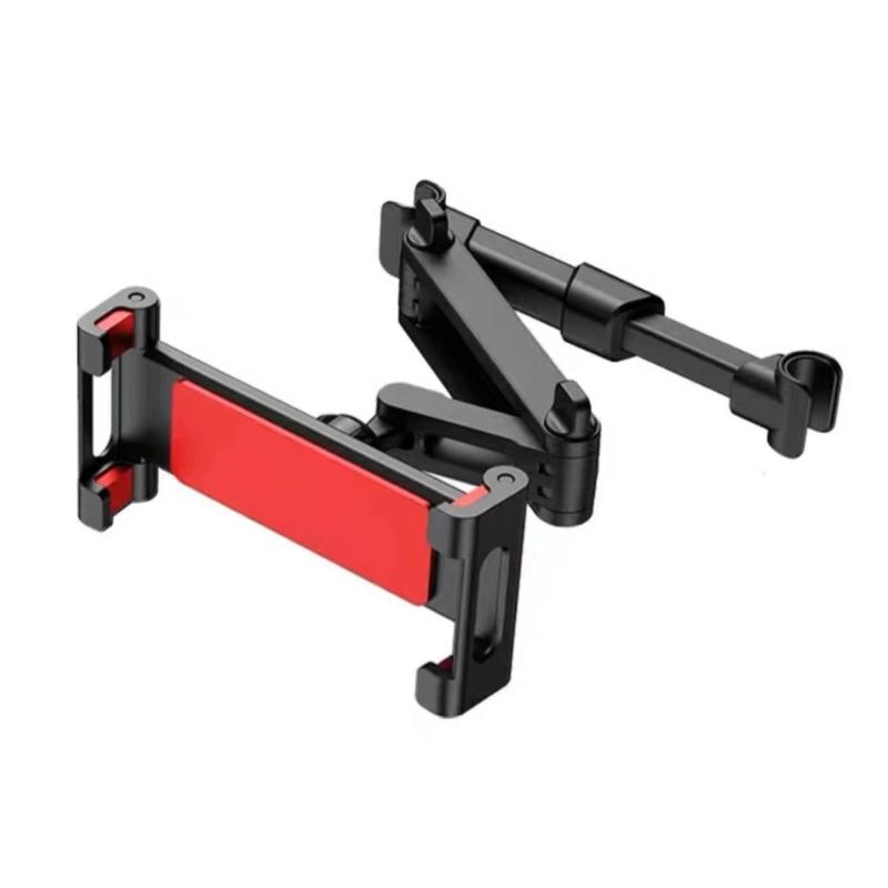 Suporte de Telefone com Apoio de Cabeça Extensível Para Bancos de Carro Suporte de Tablet Ajustável Com Braço Flexível Para Entretenimento no Banco Traseiro