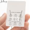 Stainless Steel Angel Number Lucky Numbers Necklaces 111 222 333 444 555 888 999 777 666 Pendant Necklace Charms Jewelry