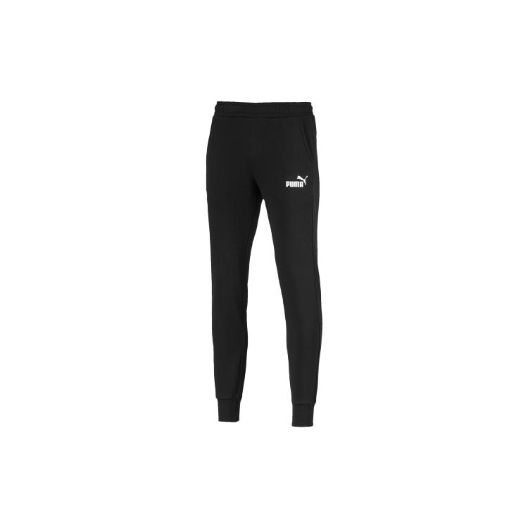 PUMA Essential Logo Pants Black Men s 851753-01 S