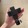 Support de Téléprompteur de Téléphone pour Double Appareil avec Pince Double Face et Trépied de Bureau