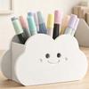 Home Office Decorative Desktop Decors Desk Organizers Pen Holders Shelf Makeup Brush Cup Pencil Holders Organizers Cup