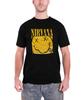 Nirvana T-shirt Face Band Logo Boxed New Official Mens Black M