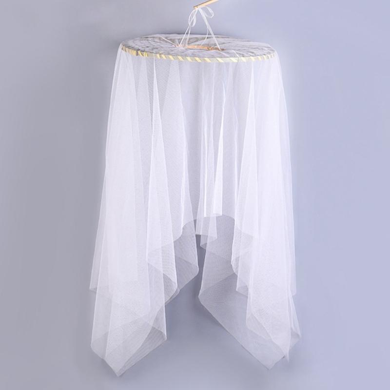 White Chinese Ancient Veils Hat Tradition Hat Douli Hat Role Playing Knight Hat for Authentic Historical