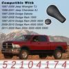 TQPONLY 5 Speed Gear Shift Shifter Knob,Compatible With Dodge Ram Dakota/Jeep Cherokee Wrangler Manual Gear Shift Lever Handles Replaces 52104174