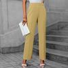 Women's Straight Pants Fashion Casual Pants Nine Point Harlan Pants