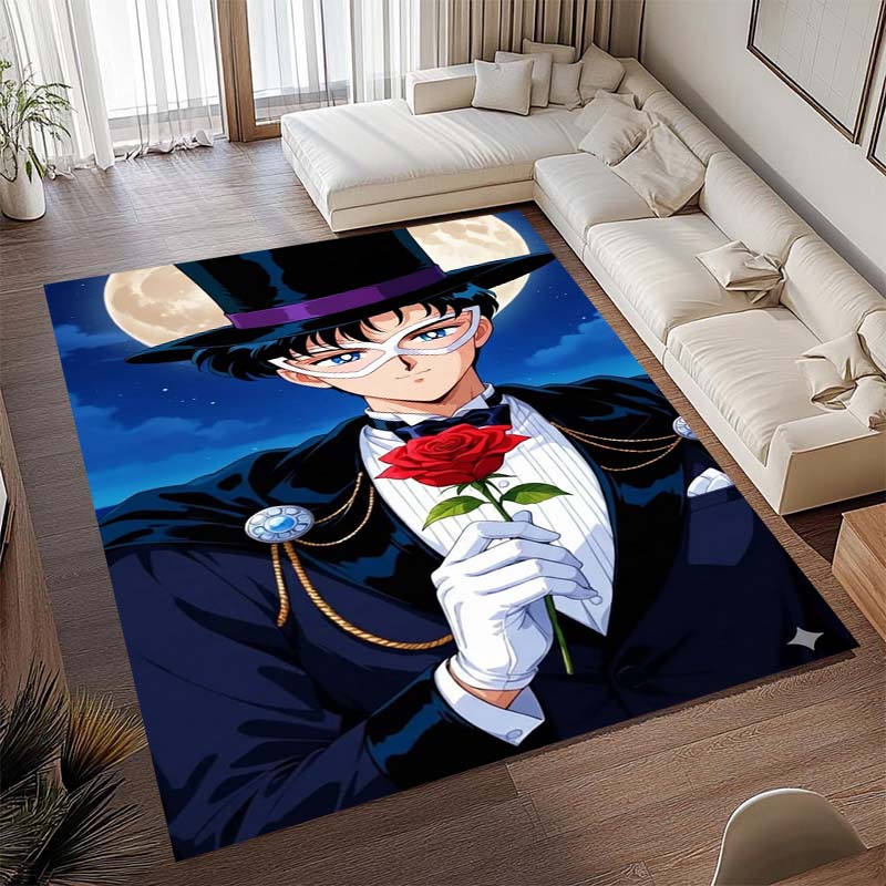 Diese beliebte Spielmatte im Anime-Design mit Pretty Guardian Sailor Moon besteht aus bequemem, weichem, dickem und rutschfestem Flan