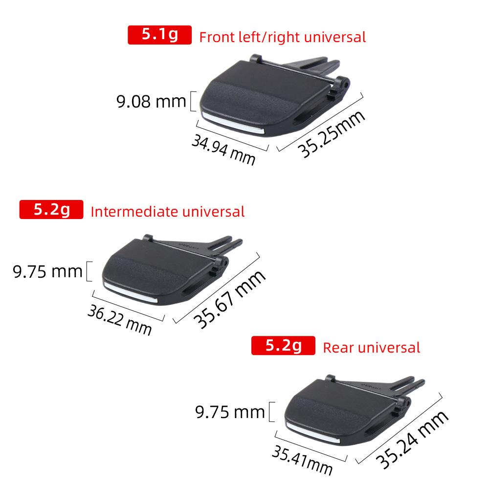 670049101 670049283 Plastový materiál Klip pro opravu záložky výdechu středové klimatizace auta Pro Maserati Levante 2016-2026