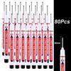 100/8/4Pcs/Set 20mm Deep Hole Long Nib Head Markers For Metal Perforating Pen Waterproof Woodworking Decoration Multi-Purpose