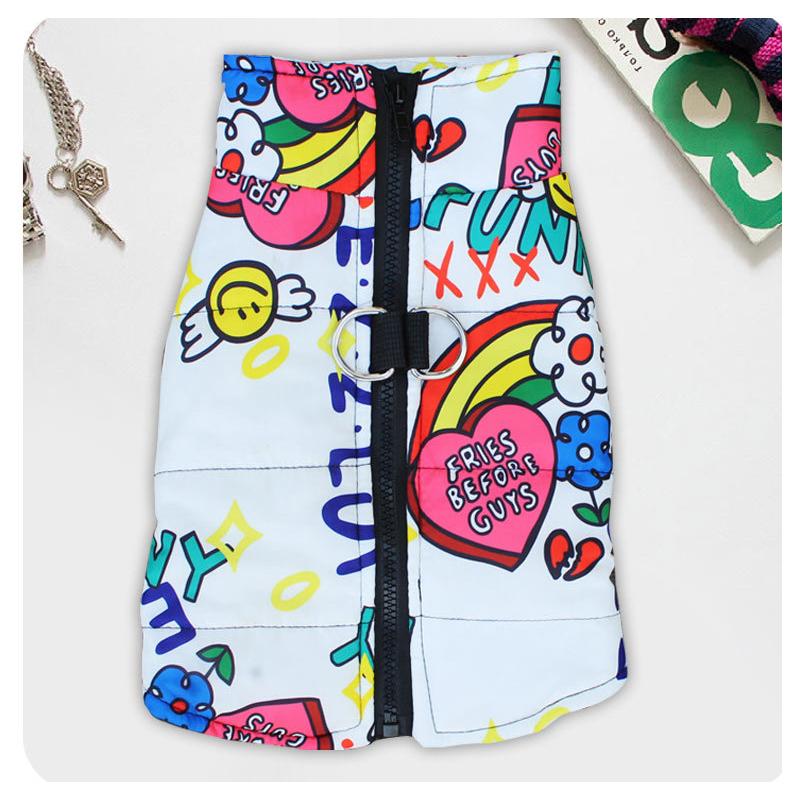 

Модная водонепроницаемая куртка для больших собак, осенне-зимнее пальто для домашних животных с пряжкой-фиксатором, куртки для добермана, золотистого ретривера S