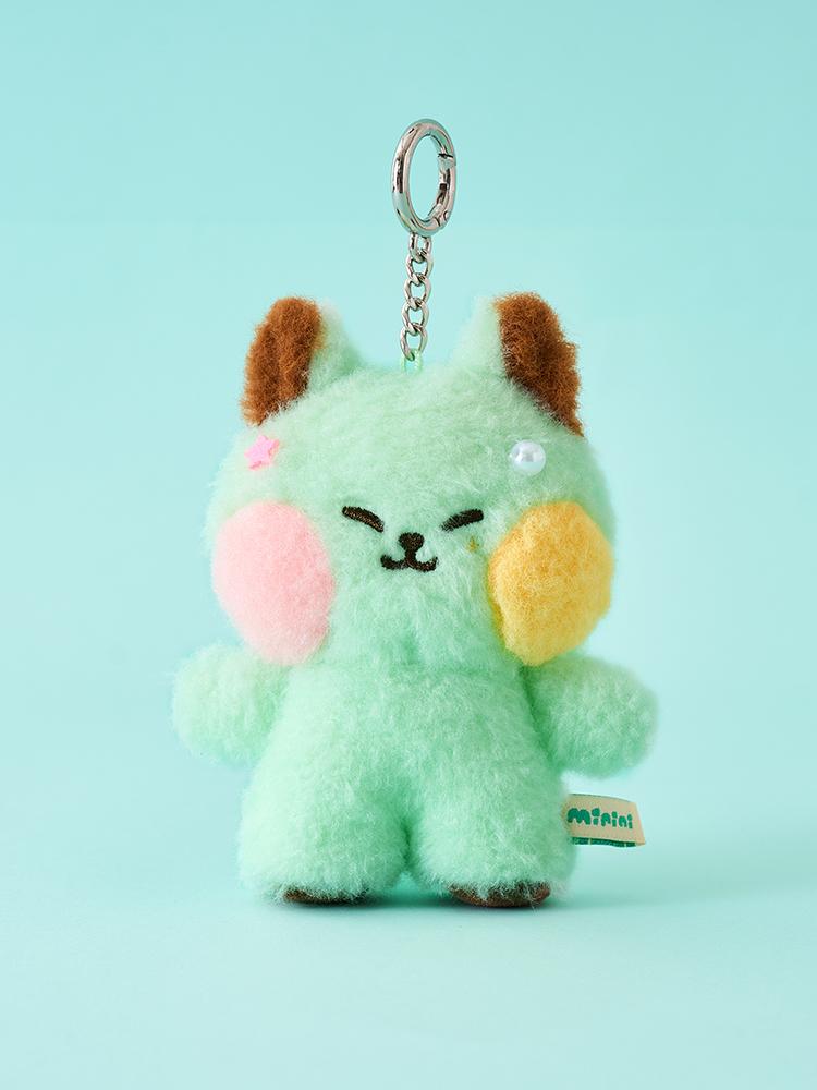 LINE FRIENDS Minini Chichini Mint Choco Ice Cream Keyring
