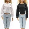 30Cm Doll Clothes Fashion Dress Sweatshirt Coats Tops Pants Vest Everyday Wear For 11.8 Doll Toys Girls Children Gifts