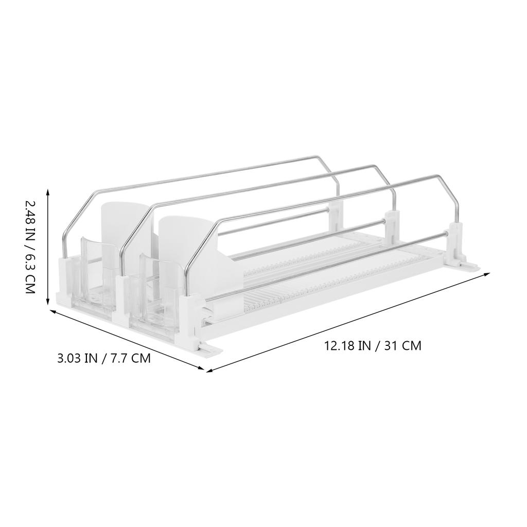 1 set 310MM Beverage Pusher Fridge Drink ganizer Self Replenishment Grocery Stores Party Refrigerator Can