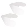 Bow Guard for Boat Notched Keel Protector Stainless Steel with Adhesive From Roller Trailer Scuffs